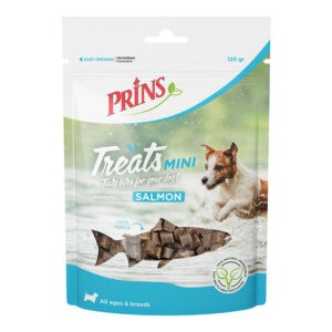 Prins Treats Mini Hondensnacks Zalm – 10 x 120 g