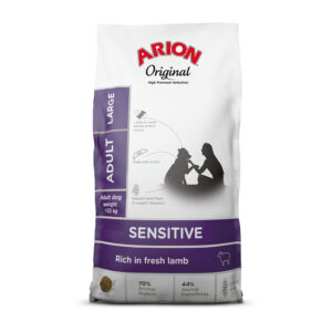 Arion Original Adult Large Breed Lam & Rijst Hondenvoer Droog – 12 kg