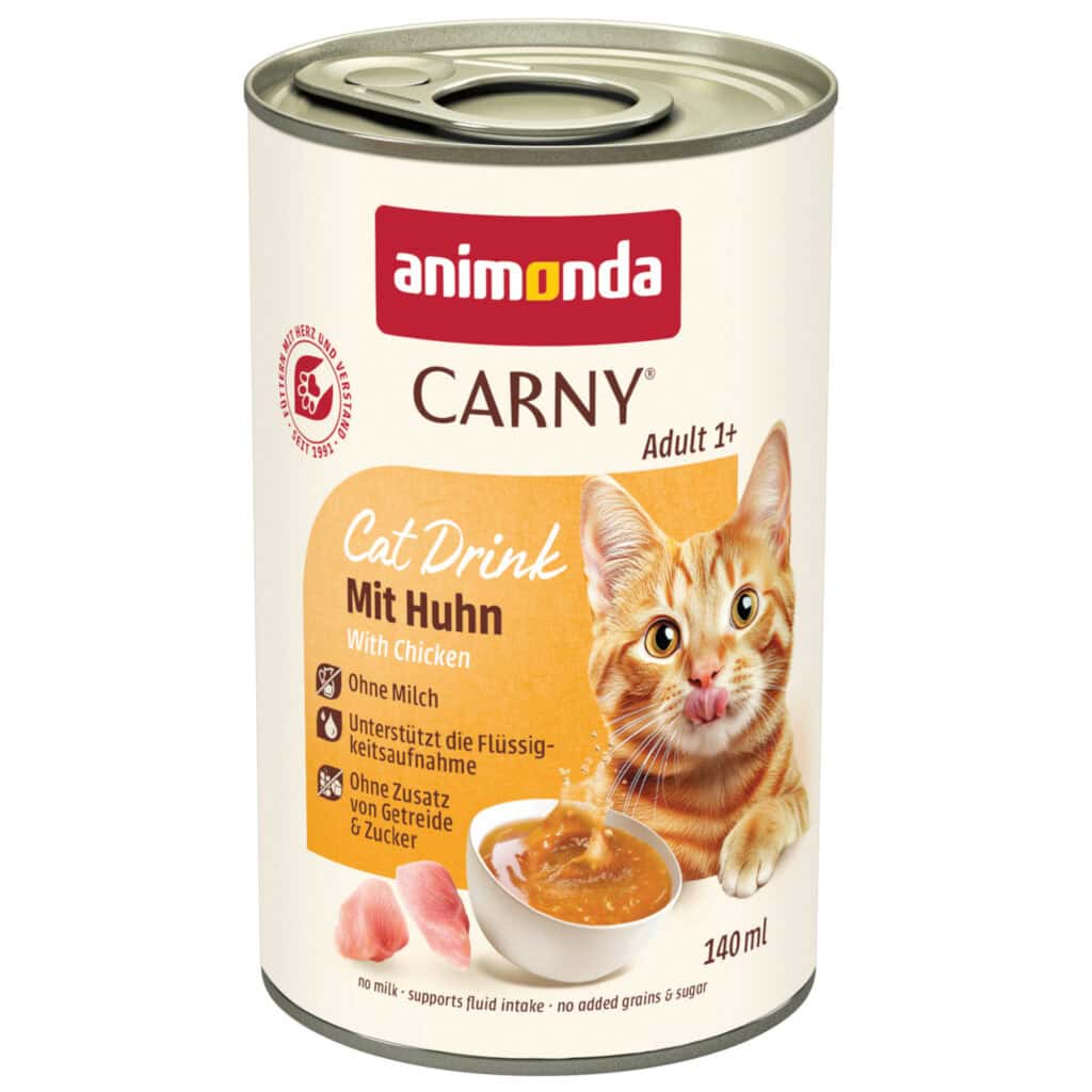 Animonda 140ml Carny Cat Drink Kip Kattenmelk – 12 x 140 g