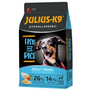 Julius K9 High Premium Adult Hypoallergenic Vis hondenvoer droog – 12 kg