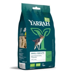 Yarrah biologische vega hondenkoekjes voor kleinere honden Hondenvoer – 250 g