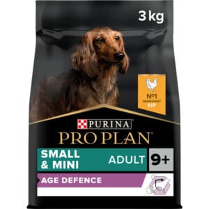 Pro Plan Hondenvoer Droog Adult 9+ Small & Mini Age Defence Kip – 3 x 3 kg