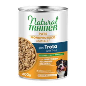 Natural trainer met Forel & Volkoren Gevoelige Trainer Natuurlijk Umido Cani – 400 g