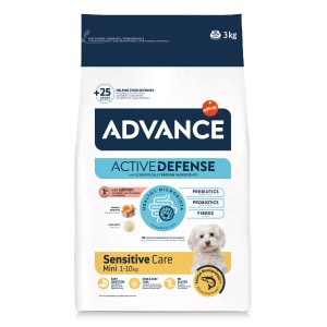 Advance Mini Sensitive met zalm hondenvoer – 7 kg