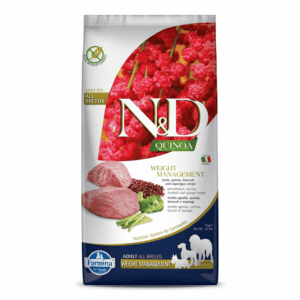 Farmina N&D Quinoa Huid & Vacht Hondenvoer voor Volwassen Kleine Rassen Kwail – 2,5 kg