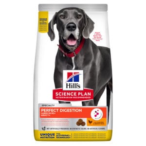 Hill's Hill's Adult Perfect Digestion Large met kip & bruine rijst hondenvoer – 14 kg
