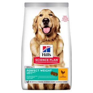 Hill's Hill's Adult Perfect Weight Large Breed met kip hondenvoer – 2 x 12 kg