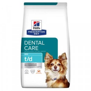 Hill's Hill's Prescription Diet T/D Mini Dental Care hondenvoer met kip – 3 kg