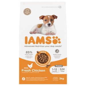 IAMS Dog Puppy – Junior Small – Medium Kip – 3 kg