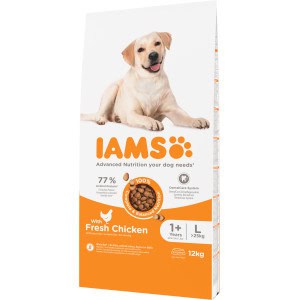 IAMS for Vitality Adult Large met kip hondenvoer – 12 kg
