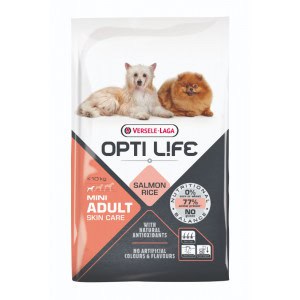 Opti Life Adult Mini Skincare hondenvoer – 7,5 kg