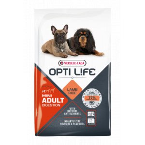 Opti Life Mini Adult Digestion hondenvoer – 2,5 kg