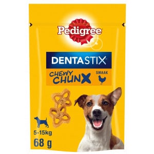 Pedigree Dentastix Chewy Chunx mini kipsmaak hondensnack – 68 g