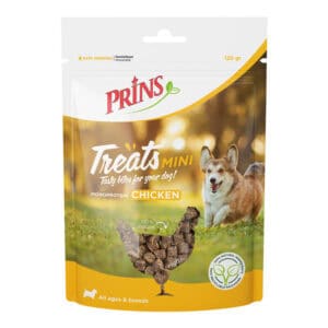 Prins Treats Mini Hondensnacks Kip – 120 g