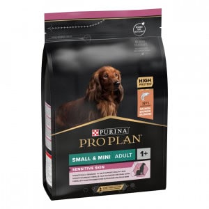 Pro Plan Small & Mini Adult Sensitive Skin met zalm hondenvoer – 3 kg