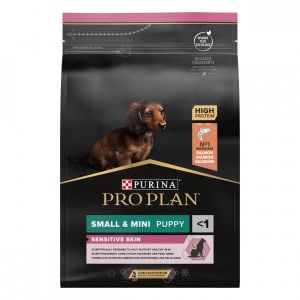 Pro Plan Small & Mini Puppy Sensitive Skin met zalm hondenvoer – 3 kg