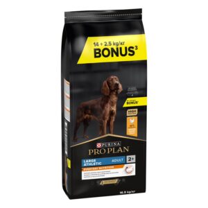 Pro Plan Purina Large Adult Athletic Lam & Rijst Sensitive Digestion Hondenvoer 14 + Purina Large Athletic Adult Everyday Nutrition – 2,5 kg