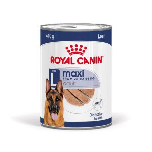 Royal Canin Maxi Adult natvoer hond (paté) 2 trays – 410 g