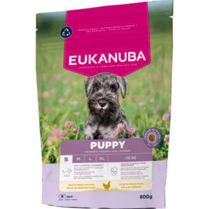 Eukanuba Hondenvoer Droog Life Care Dog Puppy Small Kip – 5 x 800 g