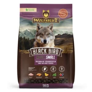 Wolfsblut Black Bird Adult S-Breed – 5 x 1 kg