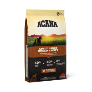 Acana hondenvoer voor volwassen grote rassen (kip, vis, fruit en groenten) – 11,4 kg