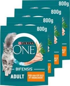 Purina One - Adult Kip Volkoren Granen Kattenvoer