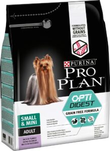 Pro Plan PROPLAN Gevoelige spijsvertering kalkrijk – formule zonder granen – voor kleine volwassen honden – 2,5 kg
