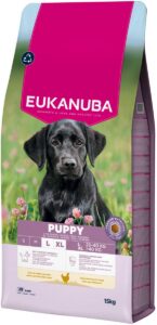 Eukanuba Life Care puppy hondenvoer voor grote rassen met kip – 15 kg