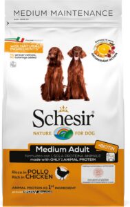 Schesir Hond Dry Maintenance Medium Vis – 3 kg