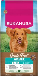 Eukanuba Hondenvoer Droog Grain Free Large Oceaanvis Senior – 12 kg