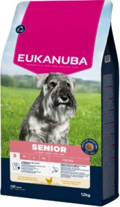 Eukanuba Hondenvoer Droog Life Care Dog Senior Small Kip – 12 kg