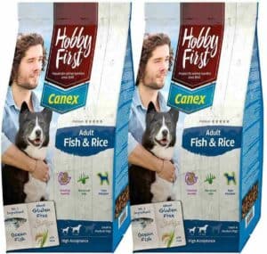 Hobbyfirst Canex Hondenvoer Adult Vis & Rijst – 24 kg
