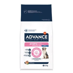 Advance Veterinary Diets Atopic Medium Maxi met forel hondenvoer – 12 kg