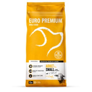 Euro-premium Adult Small Lam – Rijst – 12 kg