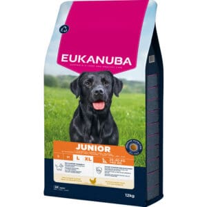 Eukanuba Hondenvoer Droog Life Care Dog Junior Large Kip – 12 kg