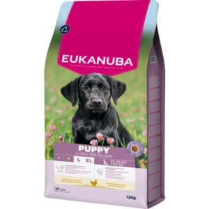 Eukanuba Hondenvoer Droog Life Care Dog Puppy Large Kip – 12 kg
