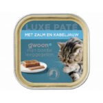 G’woon Luxe pate zalm kabeljauw 85g