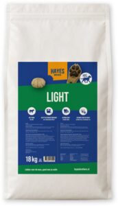 Hayes Brothers Light hondenbrokken – Krokante hondenbrokken – voor overgewicht of lagere caloriebehoefte – 18 kg