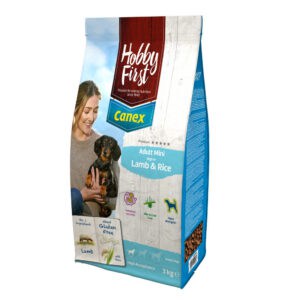 HobbyFirst Canex Hondenvoer Adult Mini Lam & Rijst – 3 kg