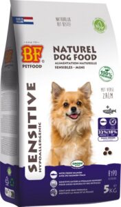 BF Petfood Hondenvoer Graanvrij – Adult Sensitive Kleine Rassen – Hypoallergeen, Rijk aan Zalm – 5 kg