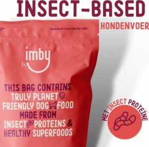 Imby Insect Based Hondenvoer MINI – 100% natuurlijk hondenbrokken – Insecteneiwit – Hondenvoeding – 3 kg