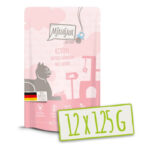 MjAMjAM – Quetschie – Kitten – Sappige kip met wilde zalm 12 x 125 g