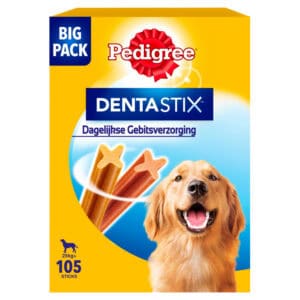 Pedigree Hondensnack Dentastix Maxi 105 stuks – 105 x 270 g