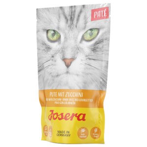 16x85g Kalkoen met Courgette Josera Paté Kattenvoer nat