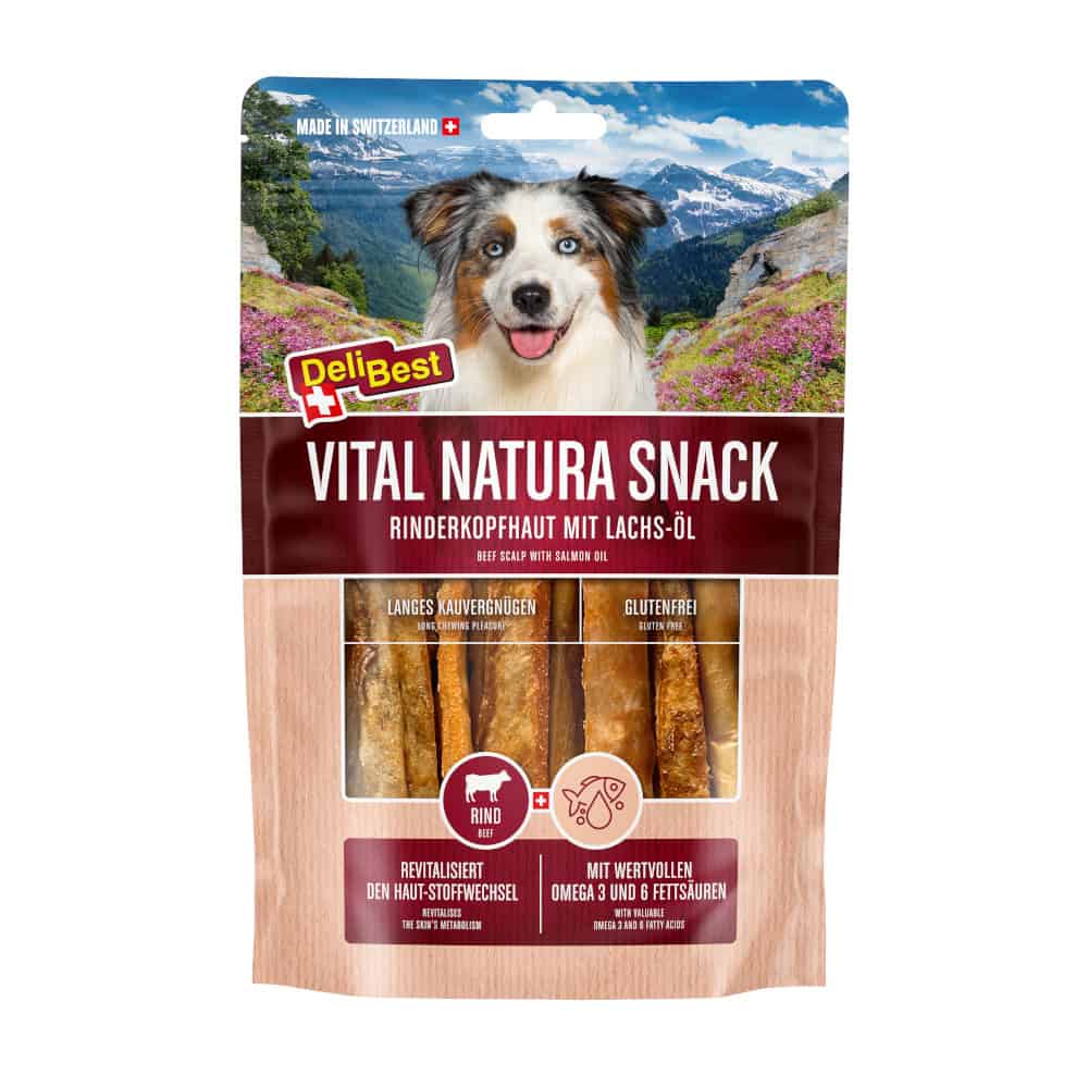 200g Vital Natura Wildzalmolie DeliBest Hondensnacks