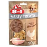 8in1 Meaty Treats kippenborst Hondensnacks – 50 g