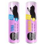 30 g Gemengd Snackies XXL, 2 verschillende soorten Cosma Kattensnacks