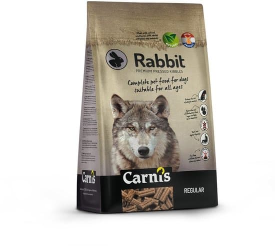 Carnis geperste Hondenvoeding Konijn Regular – 2 kg