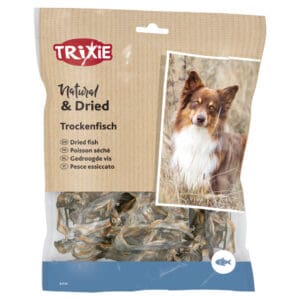 Trixie Natural & Gedroogde vis hondensnacks – 200 g