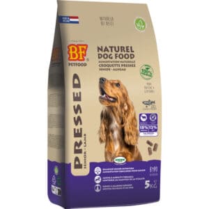 BF Petfood Geperst Hondenvoer Senior – 4 x 5 kg